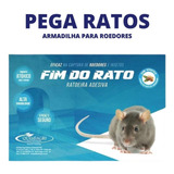 Armadilha Adesiva Para Ratos E Camundongos Com Nf 05 Uni 