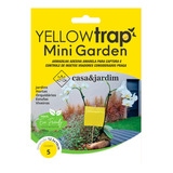 Armadilha Amarela Mini Pega Insetos Jardim C 10 Coleagro