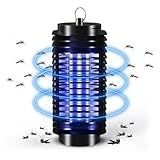 Armadilha Elétrica Para Mosquitos E Insetos Com Luz LED E Choque Eficaz Controle Total Bivolt