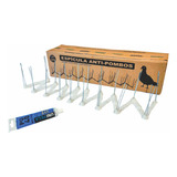 Armadilha Espanta Pombos Espiculas Metal 10 Metros silicone