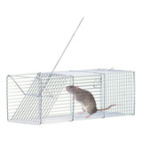 Armadilha Gaiola Ratoeira Pegar Ratos Capturar Roedores Isca