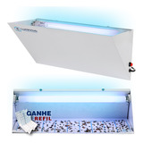 Armadilha Luminosa Slim 115 Pega Moscas Mosquitos Insetos