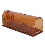Armadilha Para Rato Pedal Trap Catcher Ratoeira Doméstica Ratoeira Gaiola Repelente 2 Peças De Plástico Para Armadilhas De Apanhador De Ratos