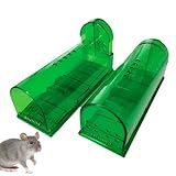 Armadilha Para Ratos Interna 2 Peças De Ratoeiras Eficazes Gaiola De Captura De Toupeira Pequena Apanhador De Rato Apanhador De Ratoeira Apanhador De Ratoeira Para Casa E Exterior Hixip