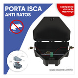 Armadilha Porta Isca Ratoeira Para Rato E Camundongo Nf