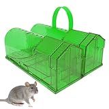 Armadilhas Para Ratos Internas Caixas De Mouse Reutilizáveis De 2 Peças Armadilhas Gaiolas Para Ratos Acessórios De Cozinha Captura E Liberação Ratoeiras Pequenas Armadilhas Vivas Para Fovolat