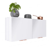 Armário 4 Portas Aéreo Cozinha Kitchen 120cm