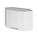 Armário Aéreo Canto De Cozinha 1 Porta Tarsila Itatiaia Branco