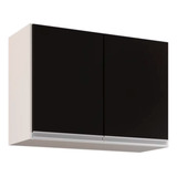 Armário Aéreo De Cozinha Lavanderia 02 Portas Eva 80 Cm