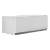 Armário Aéreo De Cozinha Para Geladeira 70cm Texas Branco Lumil Móveis