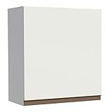 Armário Aéreo Madesa Reims 1 Porta 60 Cm Branco