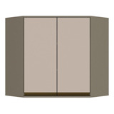 Armário Aéreo P Cozinha Connect Canto Oblíquo C 2portas 80x