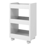 Armário Balcão De Chão De C 4 Rodinhas Multiuso