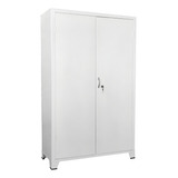 Armario De Aço Aa120 Guarda Volume Branco Chapa 26