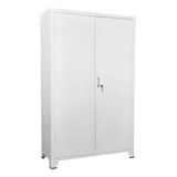 Armario De Aço Aa120 Guarda Volume Branco Chapa 26