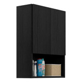 Armário De Banheiro lavanderia C 2 Portas Multimóveis Preto