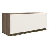 Armário De Cozinha Basculante 80cm Maly Carvalho off White