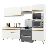 Armário De Cozinha Compacta 252cm Veneza