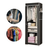 Armário Dobrável Guarda Roupa Solteiro Organizador Portátil