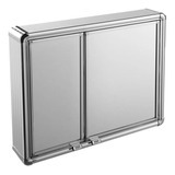 Armário Espelheira Banheiro Perfil Aluminio Lbp16