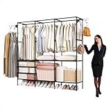 Armário Guarda Roupa Closet Sapateira Cabideiro Triplo Arara Organizadora Para Roupas E Calçados