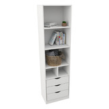 Armário Misto Prateleira Gaveta M40 100 Mdf closet loja 