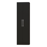 Armário Multiuso Lumina Organizador 2 Portas Sapateira Preto