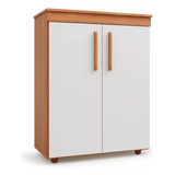 Armário Multiuso Organizador Office 2 Portas Advantage Preto