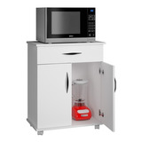 Armário Pequeno Multiuso Microondas Forno Elétrico
