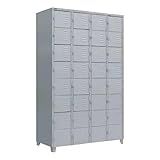Armário Roupeiro De Aço Vestiário Academia 32 Portas Locker