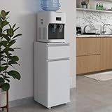 Armário Suporte Balcão Com Gaveta Para Bebedouro De Cozinha Branco