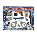 Arminha Brinquedo Combo Policial Infantil Algema Fantasia