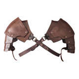 Arnês De Ombro Medieval Em Forma De Ombreira De Pirata 
