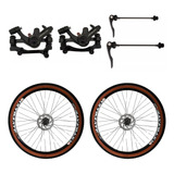 Aro 29 Bike Roda Pneu Camara Freio Disco Completo Pronto