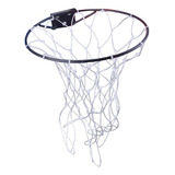 Aro Cesta Basquete Adulto Em Aço Rede Parafusos Já