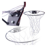 Aro Cesta Basquete Com Rede E Parafusos P Bola Oficial 7