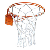 Aro Cesta De Basquete Tamanho Oficial Com Rede