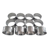 Aro Cortador Redondo 7 5x4cm Inox 12peças Roldan