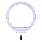 Aro De Luz Led Yongnuo Yn608 Cor Branca frio Com Estrutura Eclipse Black