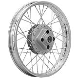 Aro De Roda 18 X 185 Montado Traseiro Titan 150 2004 A 2008 Cromado Cromo Forte