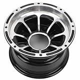 Aro De Roda Atv De Liga De Alumínio De Alta Resistência De 8 Polegadas Visual Esportivo Para Quadriciclo Carrinho De Kart Aro De Roda Utv Roda Da Frente 