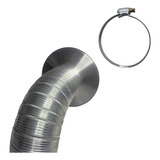 Aro Duto De Exaustão Abraçadeira 60mm Para Aquecedores