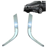 Aro Farol Milha Corolla 2015 Cromado par 