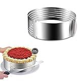 Aro Fatiador Para Bolo Inox Ajustável 15 A 20cm