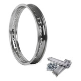 Aro Folha 19x1 85 Roda Dianteira Bros 125 150 160 raios 4mm