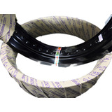 Aro Roda Moto Motard 215x21 Preto Three Heads Aluminio