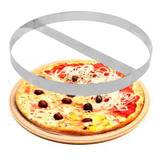 Aro Separador Sabores Pizza Esfiha Bolo 2 Divisórias 35cm