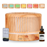 Aromatizador Difusor De Aromas Óleo Essencial Elétrico 700ml