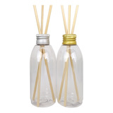 Aromatizador Difusor Frasco Pet 100ml Varetas Kit C 100un