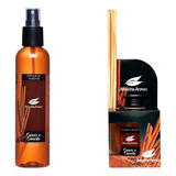Aromatizador Perfume Ambiente Difusor E Spray Kit Casa Limpa